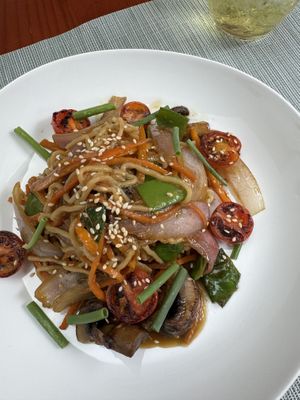 noodles  at Limana in Lima