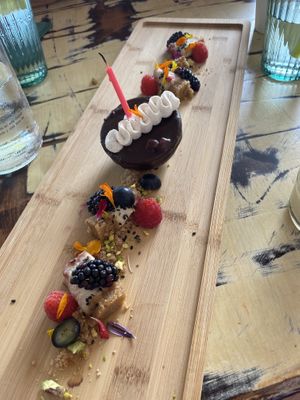 La sorpresa que me prepararon por mi cumpleaños   at La Mujer de Verde in Mallorca