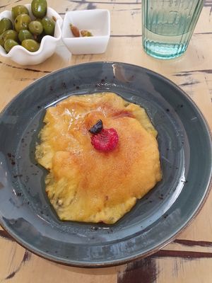 Piña con azúcar y ron at La Mujer de Verde in Mallorca