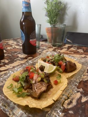 Tacos  at La Mujer de Verde in Mallorca