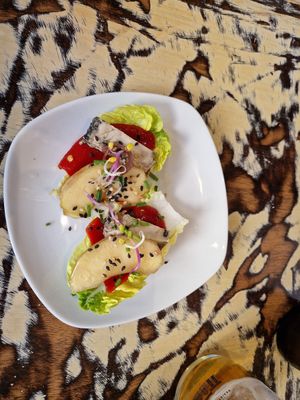 Starter at La Mujer de Verde in Mallorca