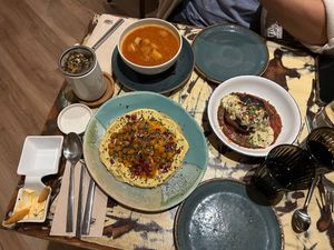 Lecker lecker   at La Mujer de Verde in Mallorca