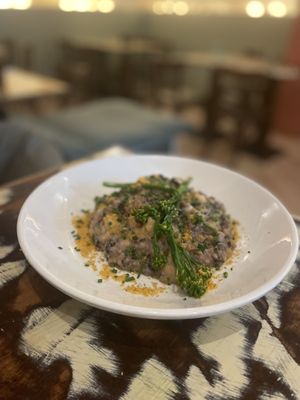 Risotto  at La Mujer de Verde in Mallorca