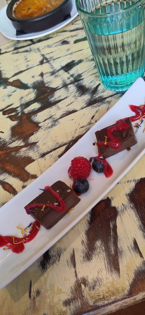Dessert: Truffles at La Mujer de Verde in Mallorca