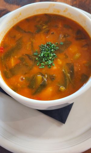 Bohneneintopf at La Mujer de Verde in Mallorca