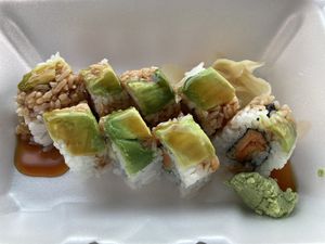 Vegetarian Rocky Roll at Oko Sushi in Jackson