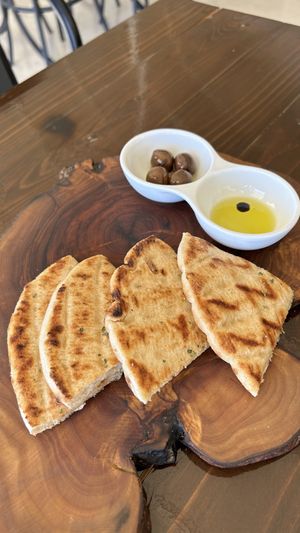 Pita Bread  at Oskars in Kefalonia