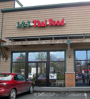 1-2-3 Thai Food  at 123 Thai Food in Port Townsend