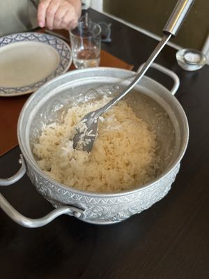 Jasmijn rijst  at Buddha Garden in Apeldoorn