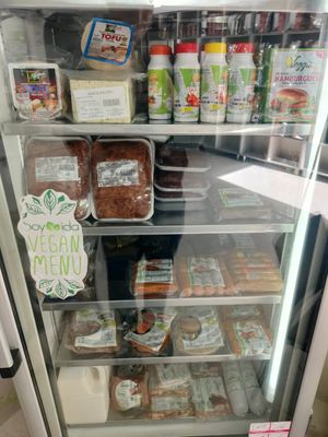 Cold items at Soy Vida - Pasadena in Bogota