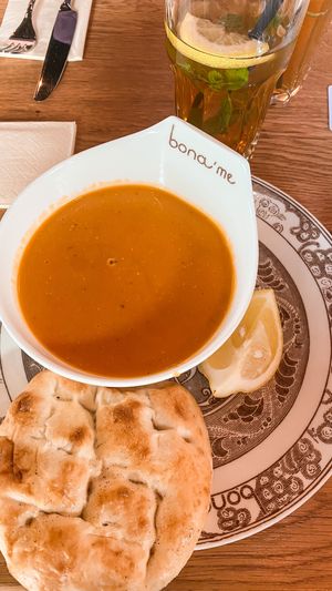 Lentil Soup at Bona'me in Hannover