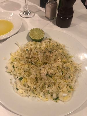 Insalata Bianca - daily special at Specchio Cafe in Surfside