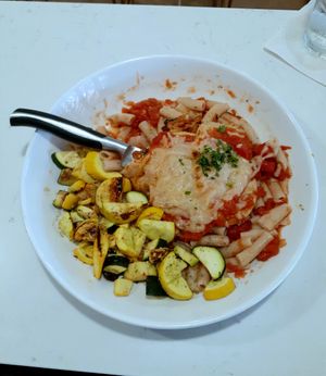 Chik'n parm at Picazzo's Healthy Italian Kitchen in Gilbert