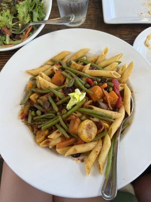 Fall harvest pasta  at Wallace's at the Greenhouse in Homosassa