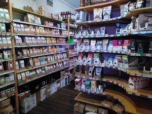 Also an organic store at Ozfair in Brussels