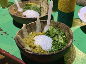 Dahl coconut curry at Sativa Café Zanzibar in Zanzibar