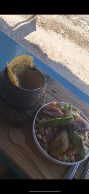 Chickpea Salad (10k)  at Sativa Café Zanzibar in Zanzibar