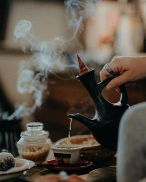 Freshly roasted Ethiopian coffee

The space brims with exciting flavors as guests marvel on freshly roasted beans on site while the coffee is being prepared on the spot.  at Tribearth  in Diani Beach