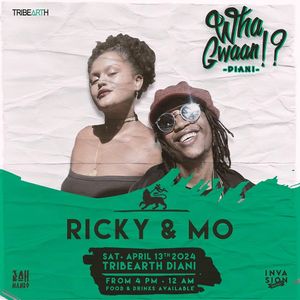 Wha Gwaan Diani 2.0!?

Reggae & Dancehall Soundsystem Event
Experience Reggae Music on a real Soundsystem and feel the Vibration.

Vibes, Food and Drinks guaranteed!
 at Tribearth  in Diani Beach