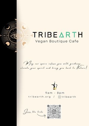 New Tribearth Vegan Boutique Cafe Menu at Tribearth  in Diani Beach