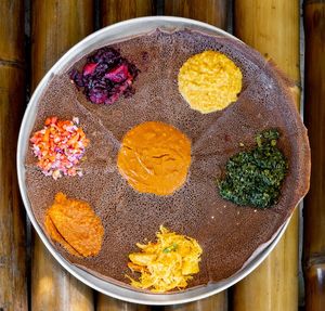 We have a combi of Beyaybetu - misir (red lentils), alech (carrots & potatoes ), and keysir (beets & tomato salad ) and much more you will love! at Tribearth  in Diani Beach