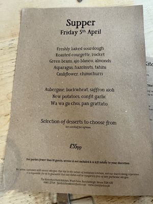   at Riverford Field Kitchen Restaurant in Buckfastleigh