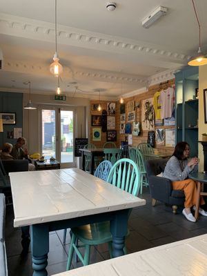 Inside (many tables)  at Little Yellow Pig in Chester
