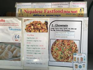 The rest of the menu at Nepalese Fast Food  in Folkestone