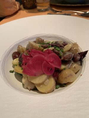 Vegan 4-courses menu 🌱 at Strandhotel Restaurant in Weissensee