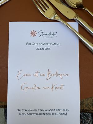   at Strandhotel Restaurant in Weissensee