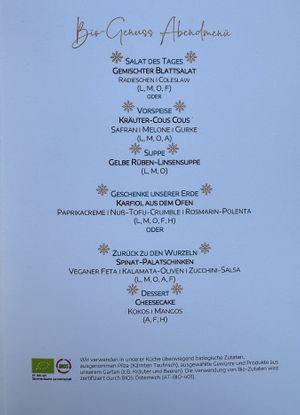   at Strandhotel Restaurant in Weissensee