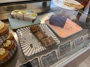 Baked goods at Kitsch Café in Epernay