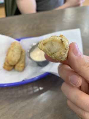 Jalapeño poppers!  at Honestly Vegan  in Roanoke