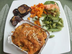 Menu Del Dia at La Mesa Vegetariana in Bogota