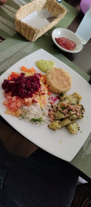  at La Mesa Vegetariana in Bogota