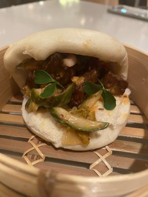 Bao bun with tempeh at Juuls Domburg in Domburg
