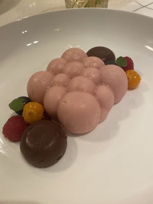 Panna cotta at Juuls Domburg in Domburg