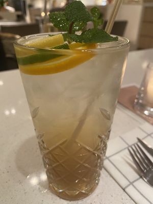 Home made ice tea at Juuls Domburg in Domburg