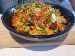 Vegan loaded fries at Juuls Domburg in Domburg