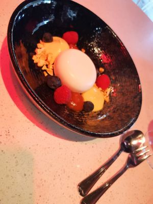 Vegan Limoncello Panna Cotta at Juuls Domburg in Domburg