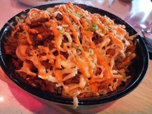 Vegan loaded friet at Juuls Domburg in Domburg