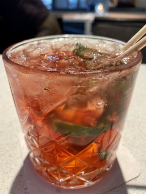 Alcohol free strawberry daiquiri   at Juuls Domburg in Domburg