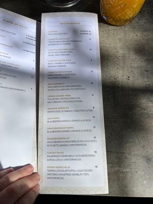 Menü aktuell  at Juuls Domburg in Domburg