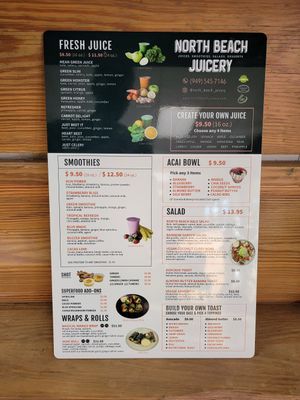  at North Beach Juicery in San Clemente