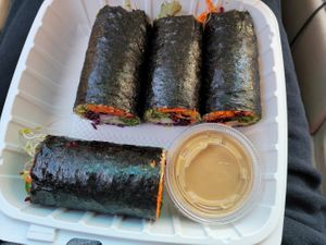 Nori Wrap at North Beach Juicery in San Clemente