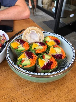 Magical Mango Wraps  at North Beach Juicery in San Clemente
