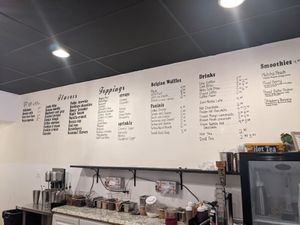 Whole menu at Rolled Cold Creamery in Lancaster