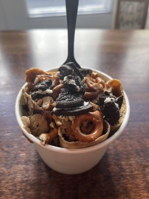 Build your own vegan ice cream  at Rolled Cold Creamery in Lancaster