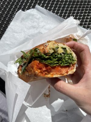 Meatball 🤤  at Subvegan Sandwiches in Garden Grove