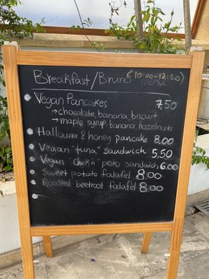   at Inga's Veggie Heaven in Nicosia